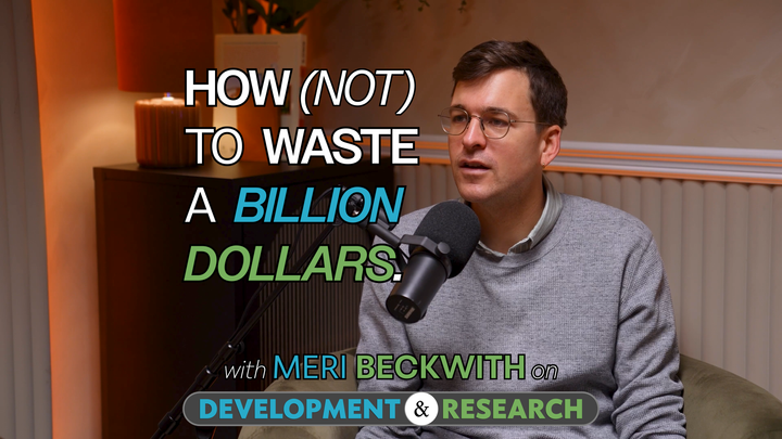 Meri Beckwith — How not to waste a billion dollars (on your clinical trial)